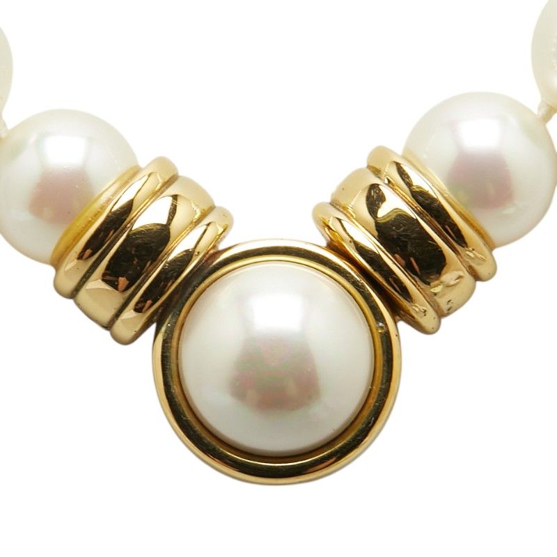 Dior Pearl Rhinestone Gold Plated Ladies Dior