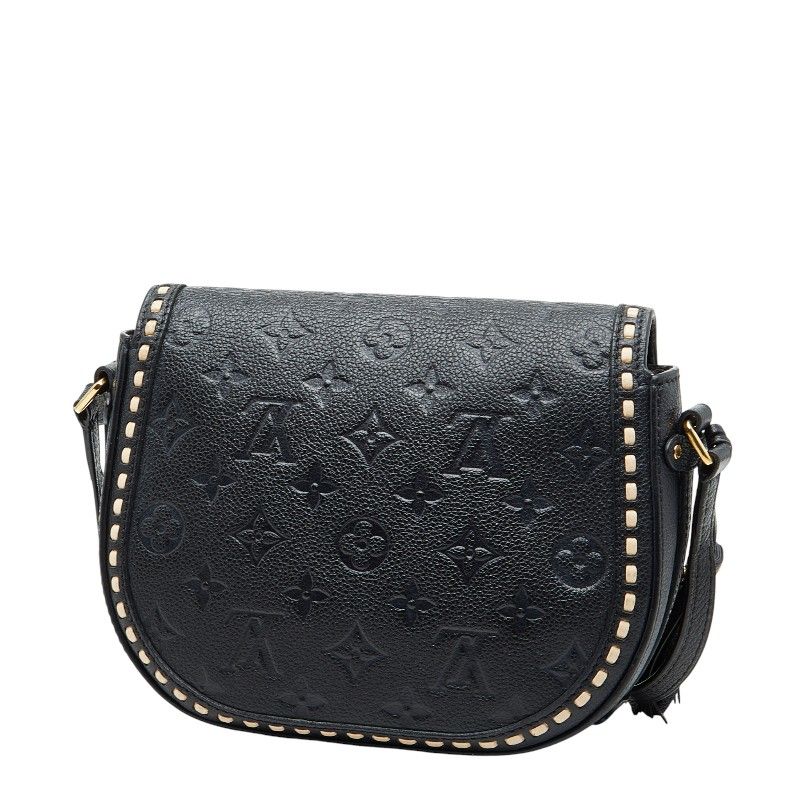Louis Vuitton Monogram Empreinte Juno M43143 Noir Black Leather Women's Louis