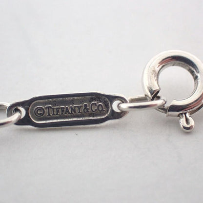 Tiffany & Co 925 Keyhole Heart Pendant Necklace j112-5