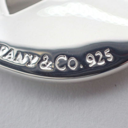 Tiffany & Co 925 Keyhole Heart Pendant Necklace j112-5