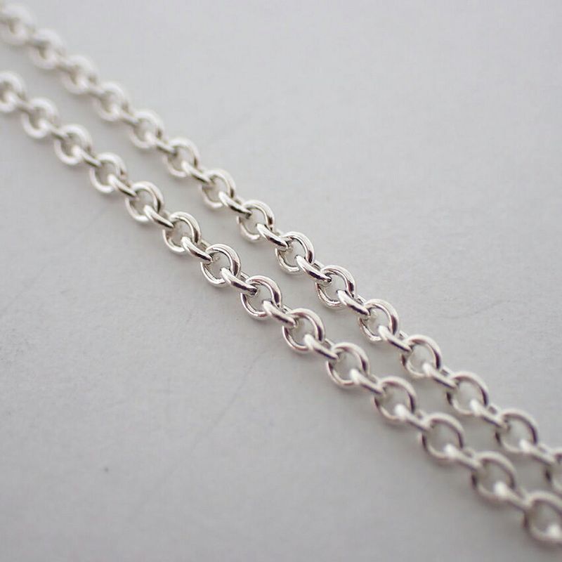 Tiffany & Co 925 Open Heart 3pc Necklace j111-84