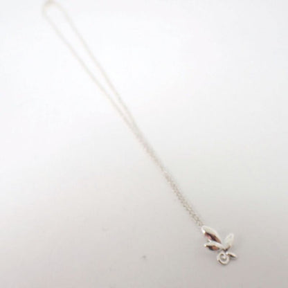 Tiffany & Co 925 Olive Leaf Pendant Necklace j111-83