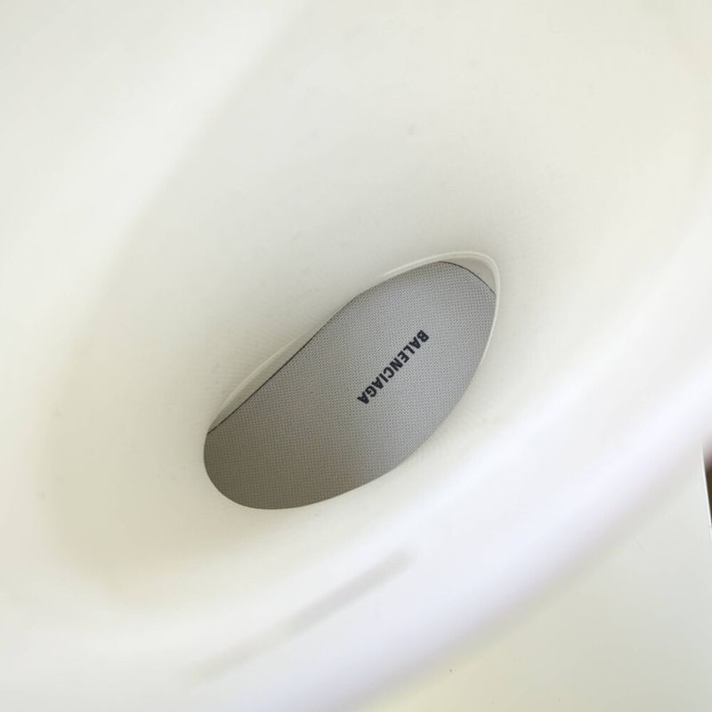 Balenciaga Crocs Collaboration Rubber Long Boots Shoes Rain Boots 36 White