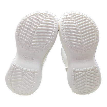 Balenciaga Crocs Collaboration Rubber Long Boots Shoes Rain Boots 36 White