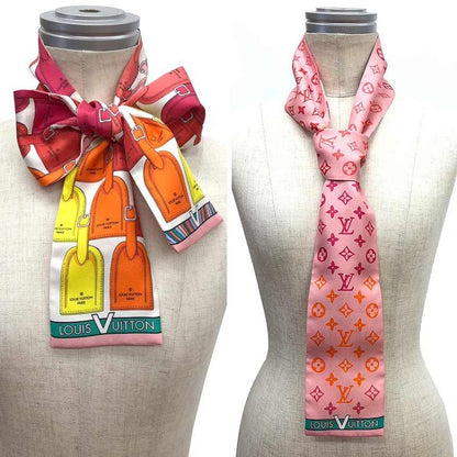 Louis Vuitton Bandeau My LV Tag Tie Scarf Aq8115