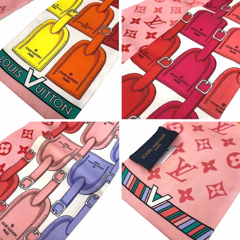 Louis Vuitton Bandeau My LV Tag Tie Scarf Aq8115