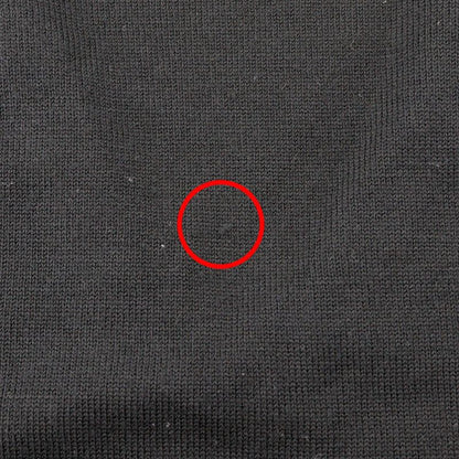 Prada Argyle Lay032872 Wool X Nylon X Cashmere Black Men's Sweater