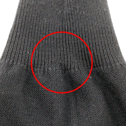 Prada Argyle Lay032872 Wool X Nylon X Cashmere Black Men's Sweater