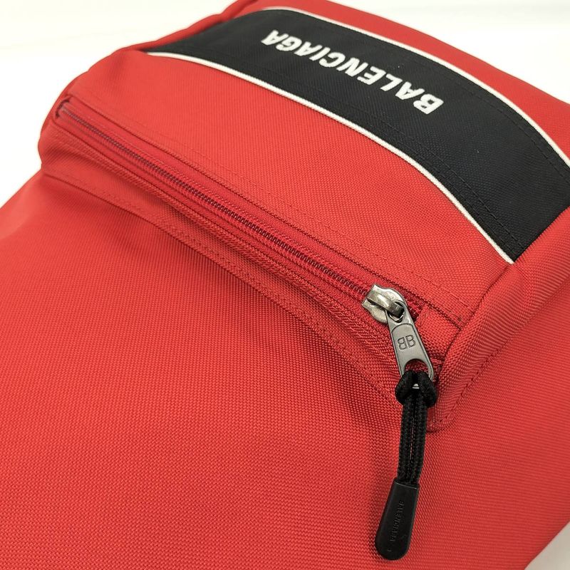 Balenciaga 2way Backpack Nylon Red 638106