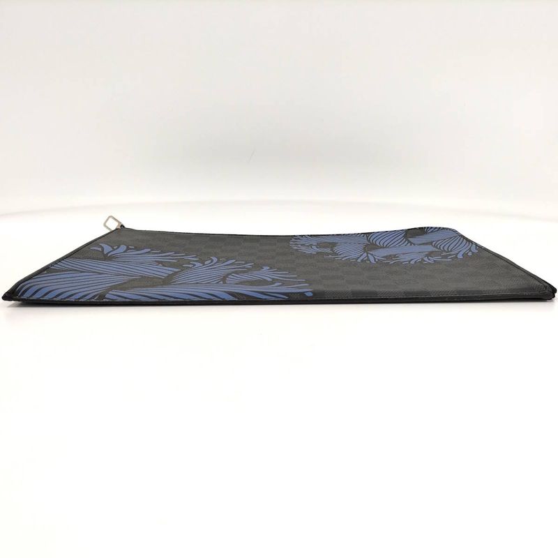 Louis Vuitton Clutch Bag Pochette Jules GM Damier Graphite N41685