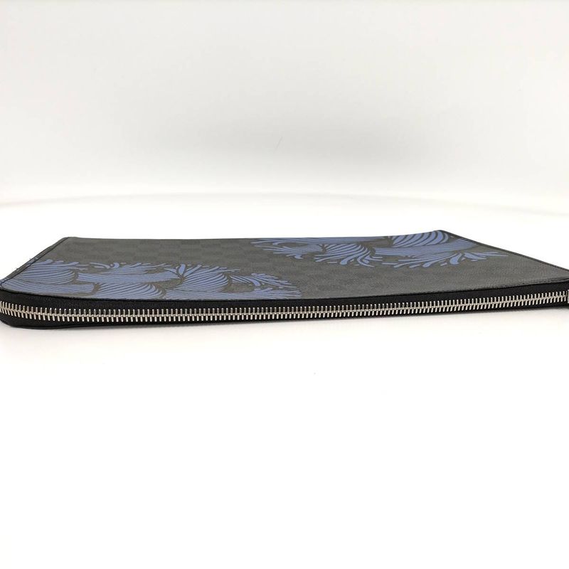 Louis Vuitton Clutch Bag Pochette Jules GM Damier Graphite N41685