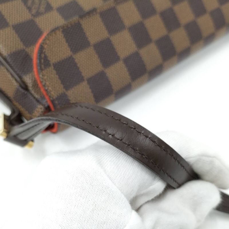 Louis Vuitton Recoleta Handbag Damier Ebene Brown N51299