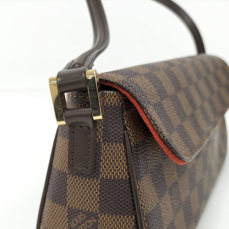 Louis Vuitton Recoleta Handbag Damier Ebene Brown N51299