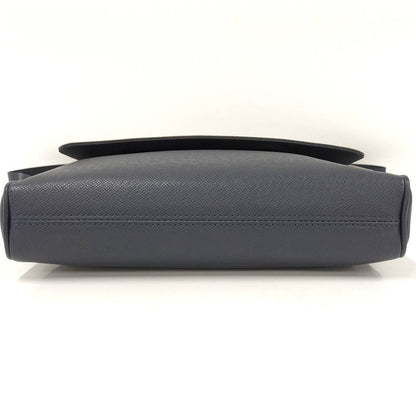 Louis Vuitton Alex Messenger Shoulder Bag Taiga Leather Blue Marina M30261