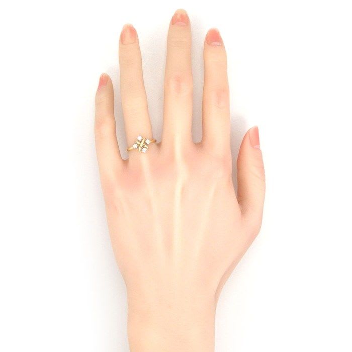 Tiffany & Co Ring Jean Schlumberger 4 Point Diamond 18K Yellow