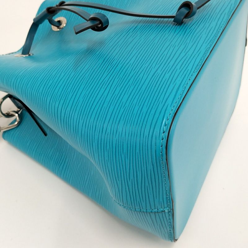 Louis Vuitton 2way Shoulder Bag Neo Noe BB Epi Turquoise Blue M57691