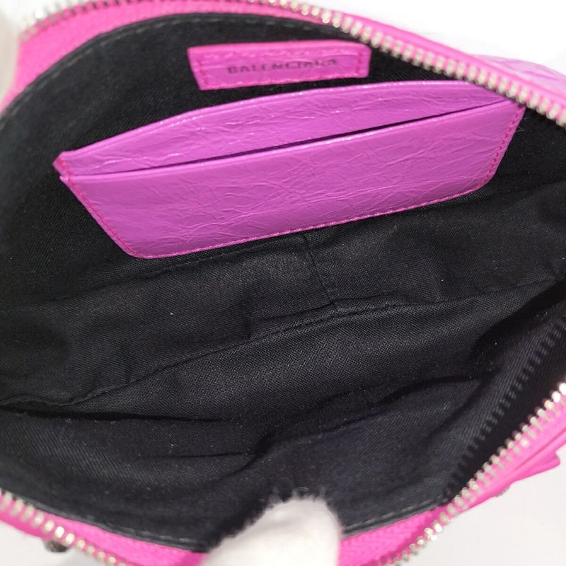 Balenciaga le Cagole XS Chain Shoulder Bag Leather Pink