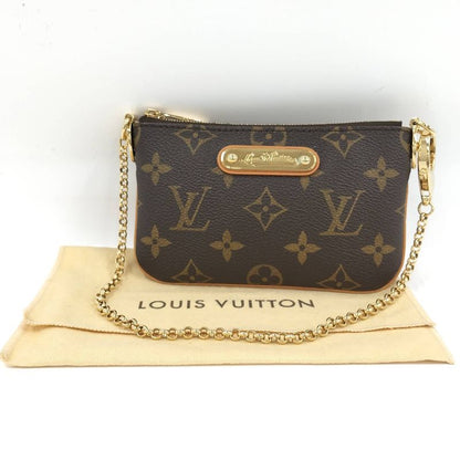 Louis Vuitton Pochette Mira PM Pouch Logo Plate Monogram M60095