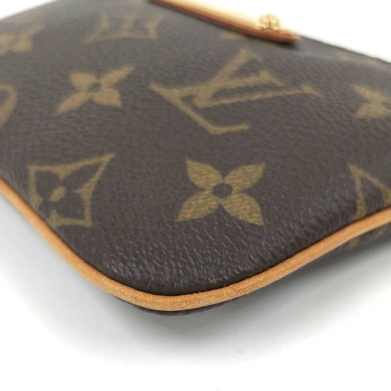 Louis Vuitton Pochette Mira PM Pouch Logo Plate Monogram M60095