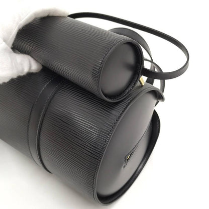 Louis Vuitton Soufflo Handbag Epi Leather Black M52222