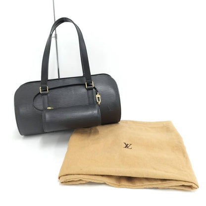 Louis Vuitton Soufflo Handbag Epi Leather Black M52222