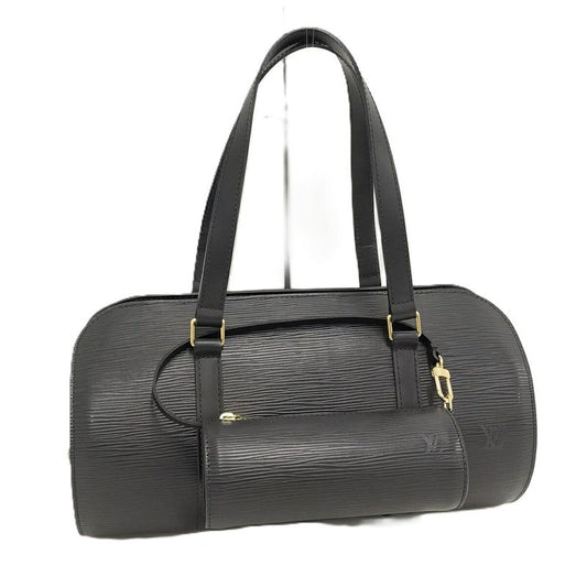Louis Vuitton Soufflo Handbag Epi Leather Black M52222