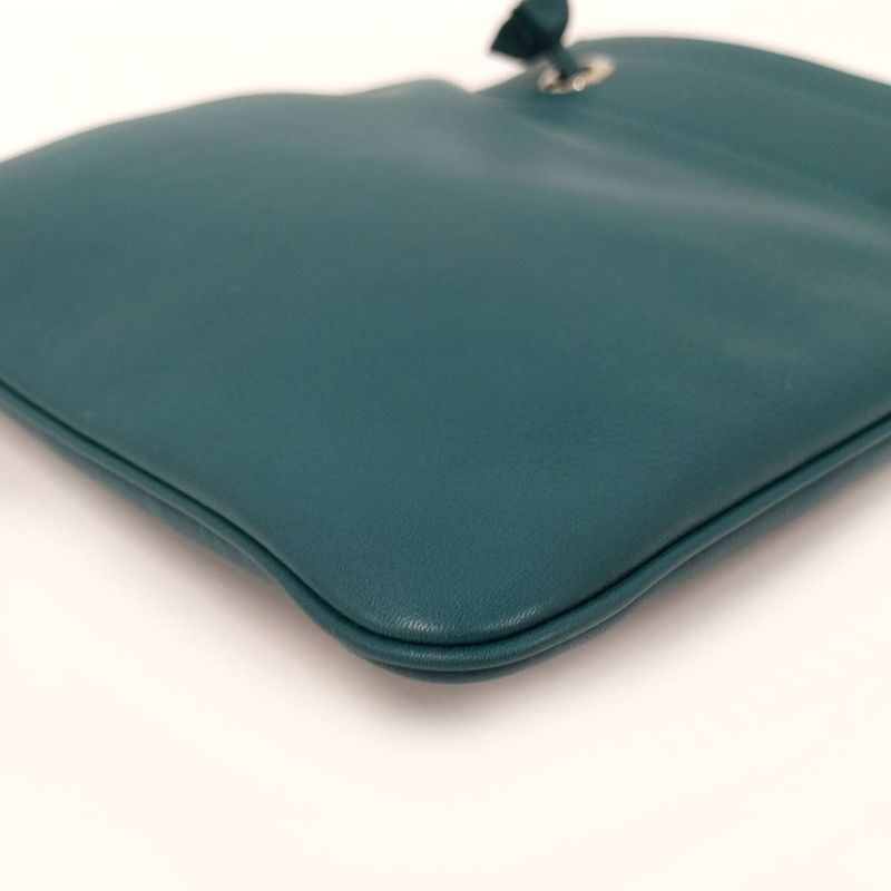 Hermes Aline Mini Shoulder Bag Leather Green Y Stamp