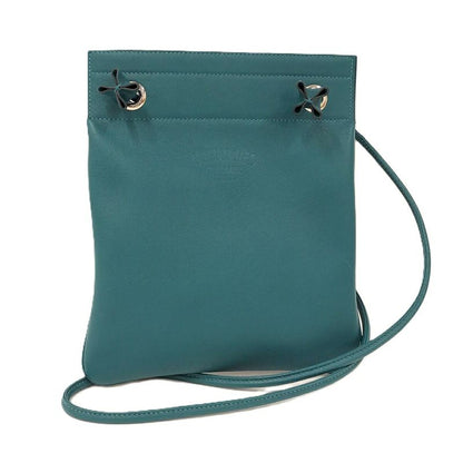 Hermes Aline Mini Shoulder Bag Leather Green Y Stamp