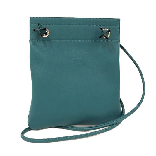 Hermes Aline Mini Shoulder Bag Leather Green Y Stamp