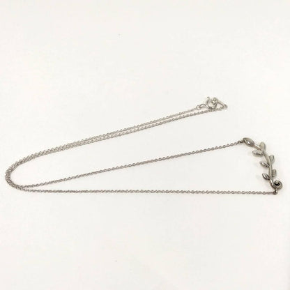 Tiffany & Co Necklace Olive Leaf Sv925 Silver 925