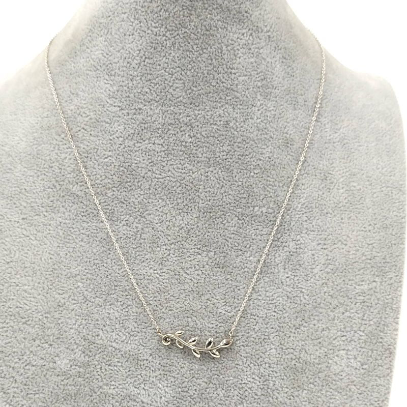 Tiffany & Co Necklace Olive Leaf Sv925 Silver 925