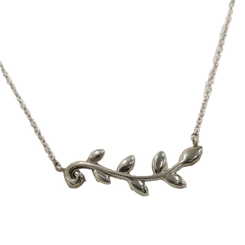 Tiffany & Co Necklace Olive Leaf Sv925 Silver 925