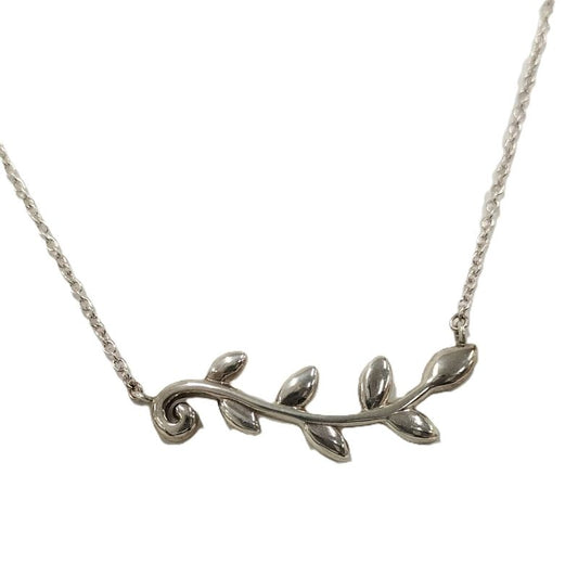 Tiffany & Co Necklace Olive Leaf Sv925 Silver 925