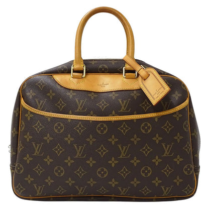 Louis Vuitton Bag Monogram Women'S Men'S Brand Handbag Deauville M47270 Brown