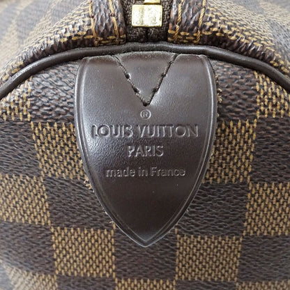 Louis Vuitton Bag Damier Women'S Brand Handbag Speedy 35 N41523 Brown Stylish