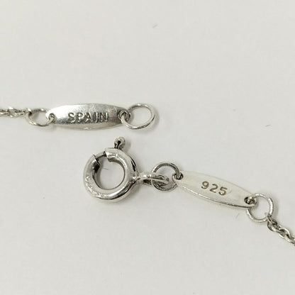 Tiffany & Co Visor Yard Bracelet Diamond 3p Sv925 Silver