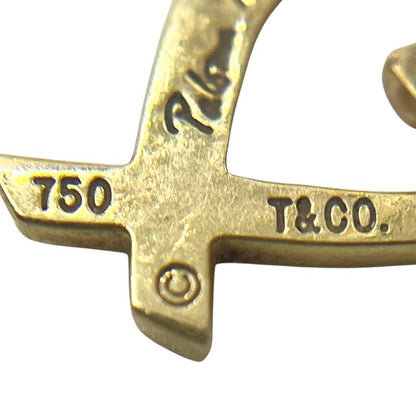 Tiffany & Co Earrings 750 Loving Heart 2.0 g Paloma