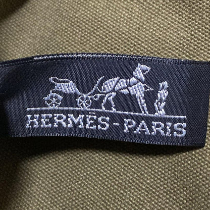 Hermes Tote Bag Fourre Tout Cabas Khaki X Navy