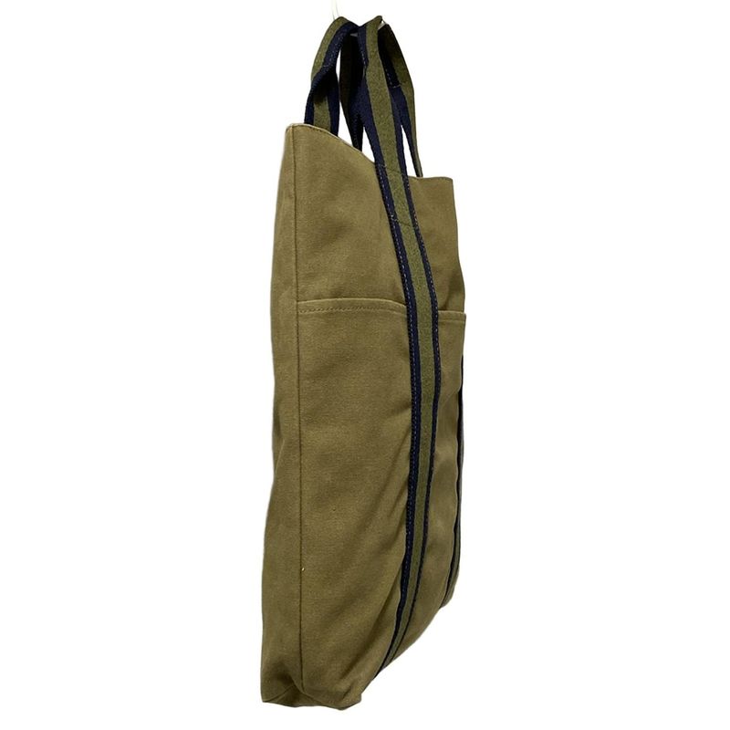 Hermes Tote Bag Fourre Tout Cabas Khaki X Navy