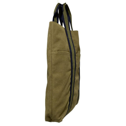 Hermes Tote Bag Fourre Tout Cabas Khaki X Navy
