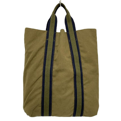 Hermes Tote Bag Fourre Tout Cabas Khaki X Navy