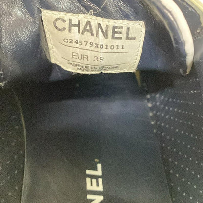 Chanel Sneakers EU 38 Women's - G24579 White Sports Line Insole Removable