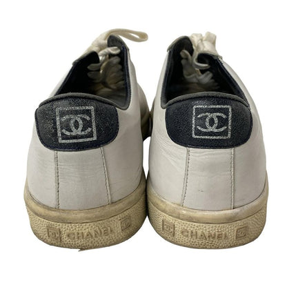Chanel Sneakers EU 38 Women's - G24579 White Sports Line Insole Removable