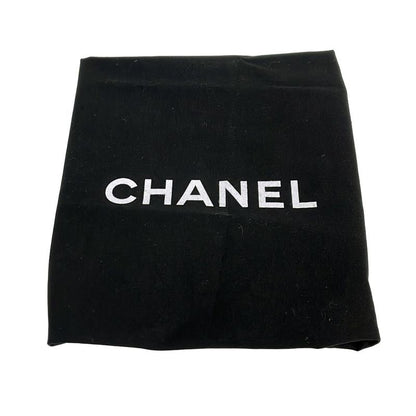 Chanel Sandals 37 C Women's - G33800 Black Here Mark Chain Leather