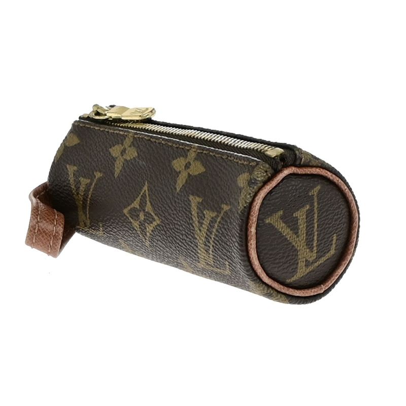 Louis Vuitton Golf Ball Case Monogram Brown 60 Bs175