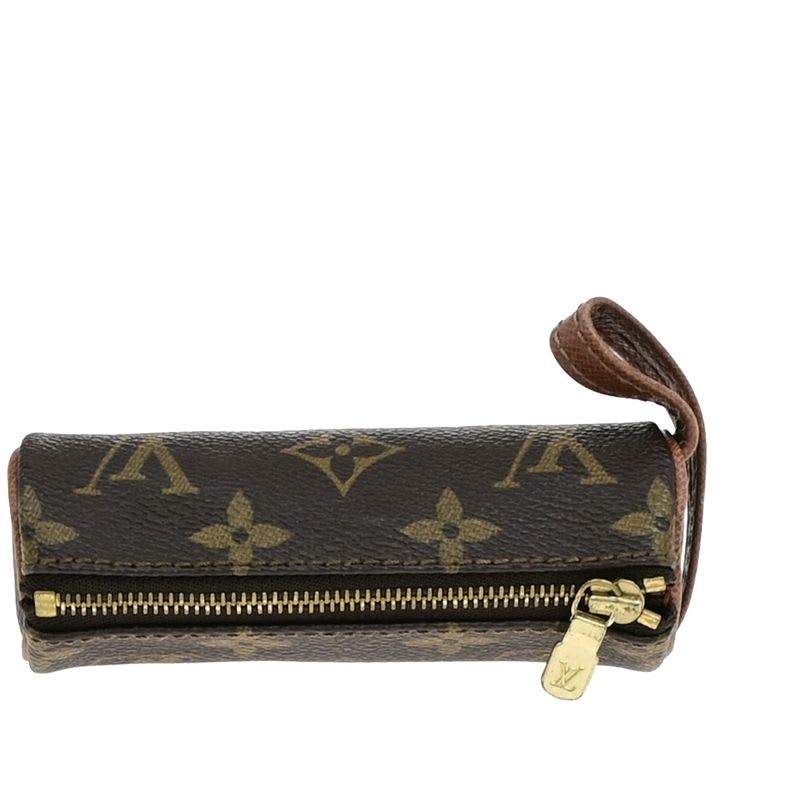 Louis Vuitton Golf Ball Case Monogram Brown 60 Bs175
