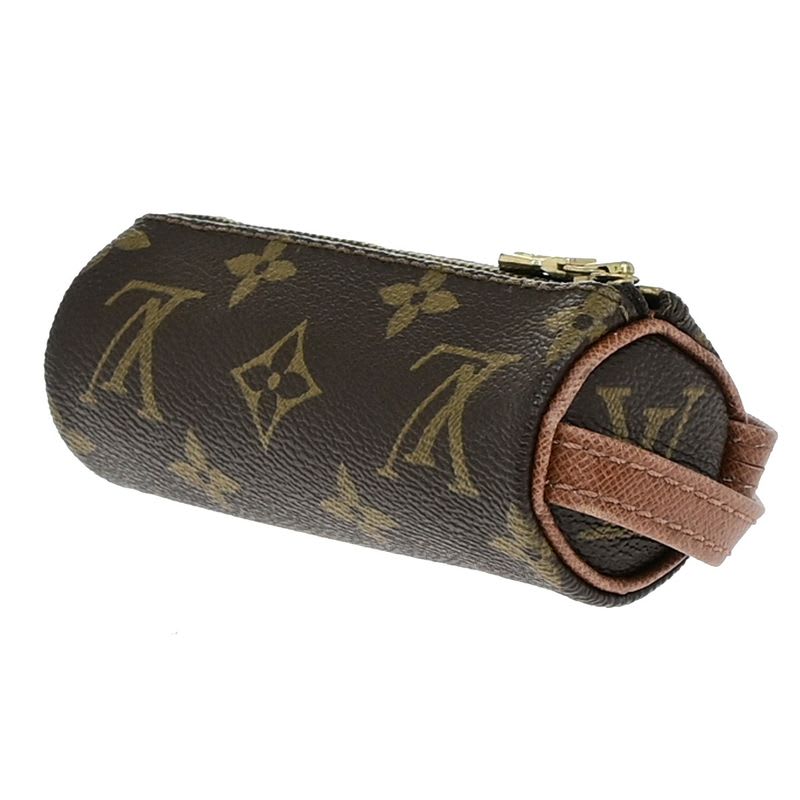 Louis Vuitton Golf Ball Case Monogram Brown 60 Bs175