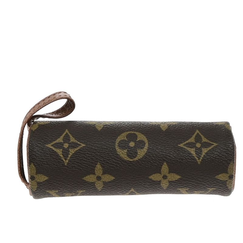 Louis Vuitton Golf Ball Case Monogram Brown 60 Bs175
