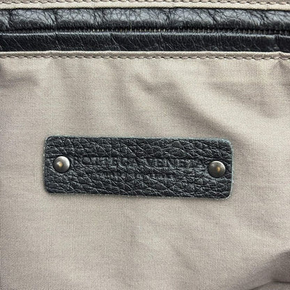 Bottega Veneta Business Bag Intrecciato Black Main Item No Lock Leather