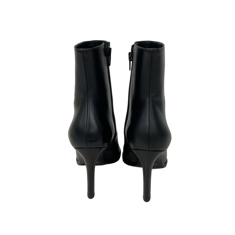 Celine Short Boots 38 Women's - Black Leather